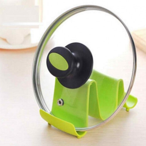 Spoon Stand Holder Display Kitchen Cooking Tools - Wave Style Pan Pot Cover Lid Rack