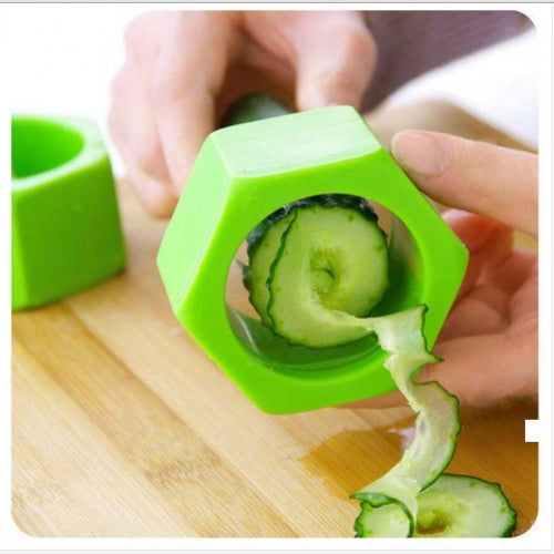 Spiral Slicer Cooking Gadgets  -  Cucumber Courgette Vegetable Peeler